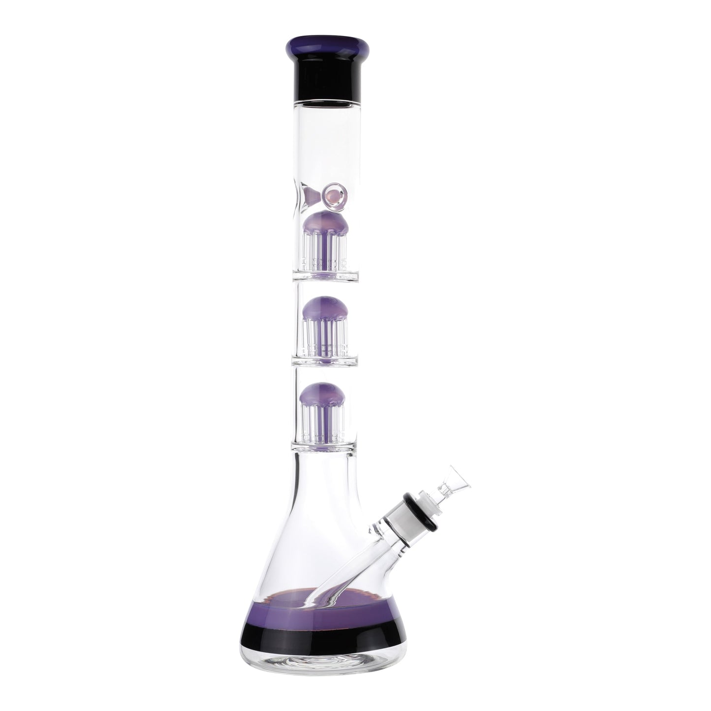 Royal Glass Triple Dipped Tree Perc Bong 18in