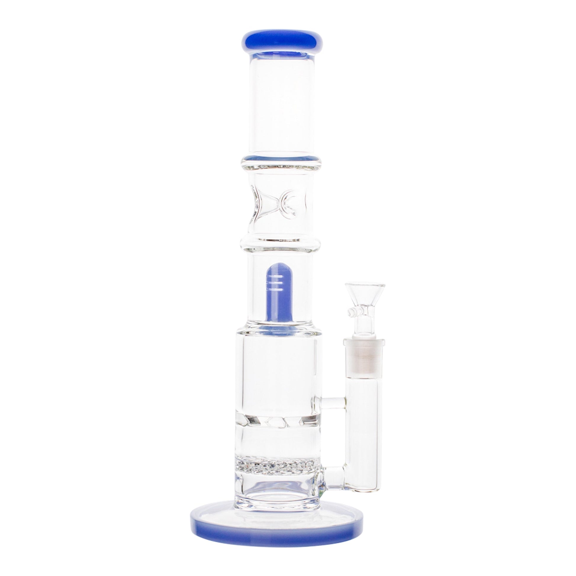 Triple Level Disc Perc Bong 12in