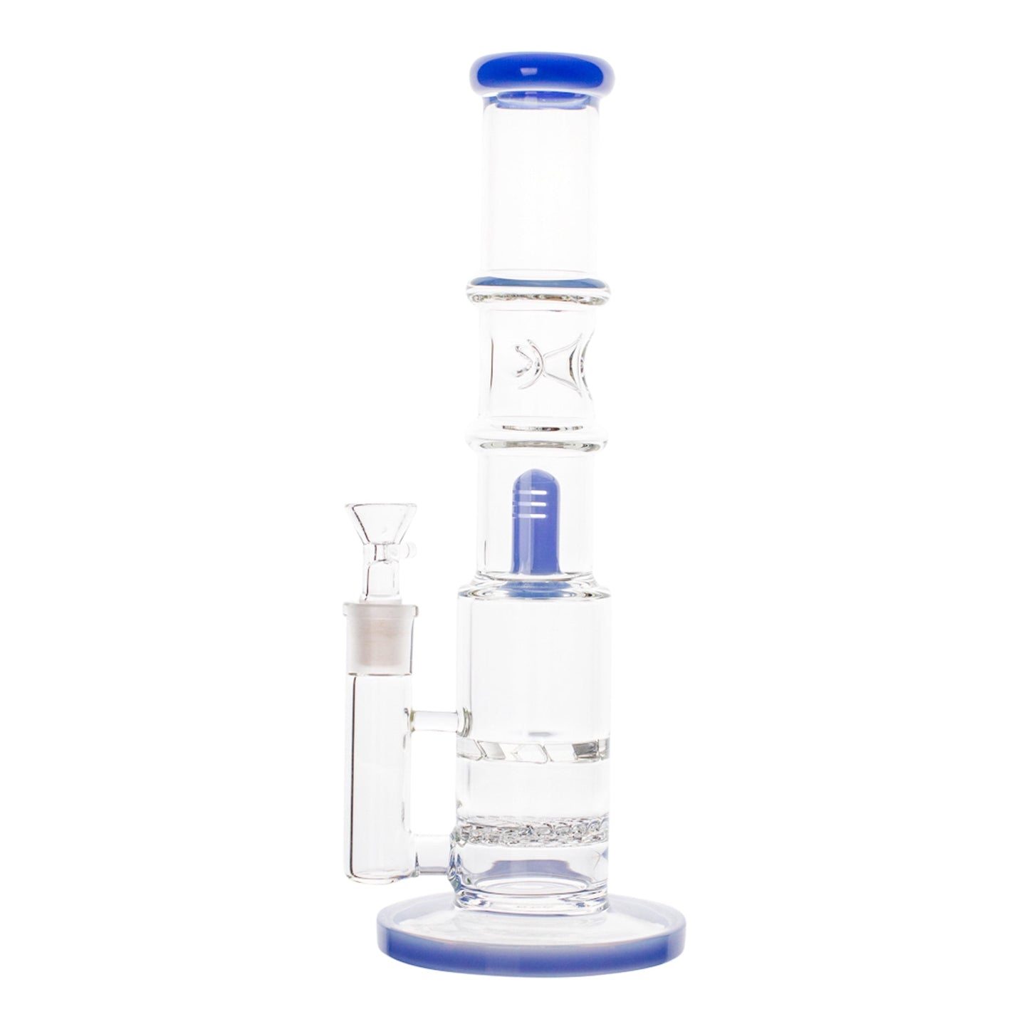 Triple Level Disc Perc Bong 12in