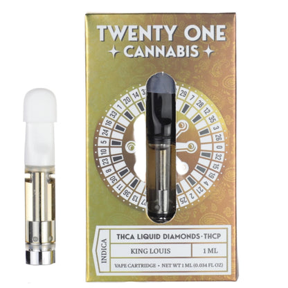Twenty One THC-A Liquid Diamonds Cartridge 1000mg