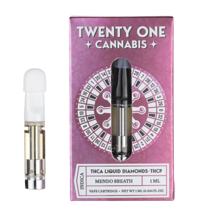 Twenty One THC-A Liquid Diamonds Cartridge 1000mg