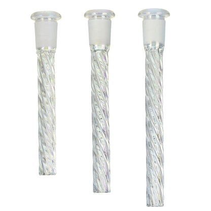 Spark Technologies Twisted Iridescent Downstem 4in