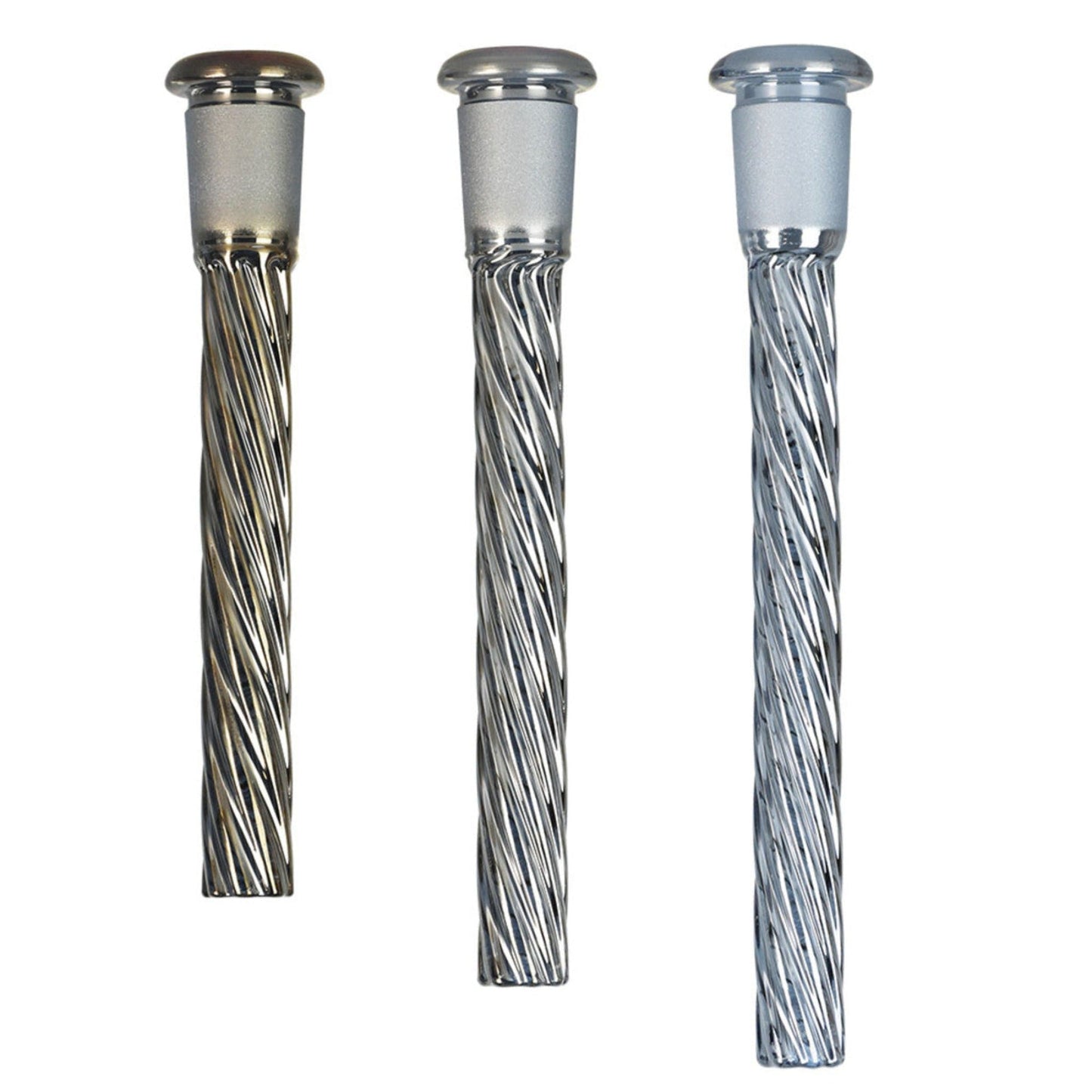 Spark Technologies Twisted Iridescent Downstem 4in