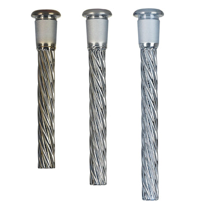 Spark Technologies Twisted Iridescent Downstem 4in