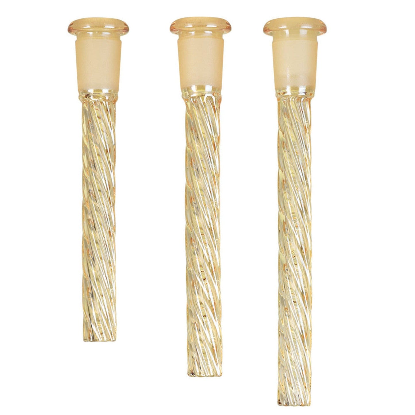 Spark Technologies Twisted Iridescent Downstem 4in