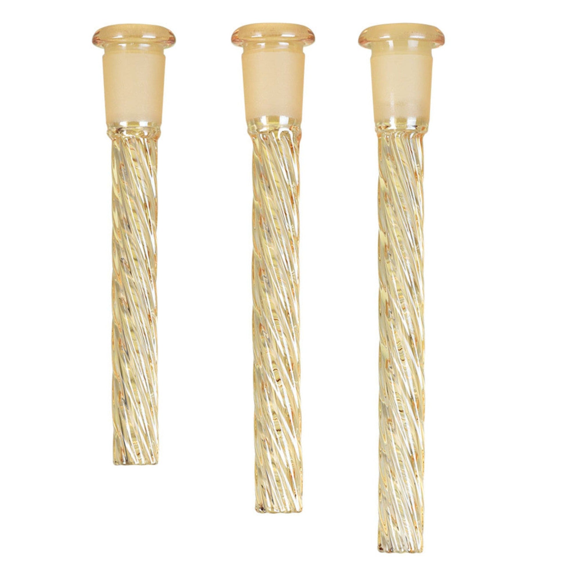 Spark Technologies Twisted Iridescent Downstem 4in