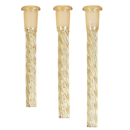 Spark Technologies Twisted Iridescent Downstem 4in