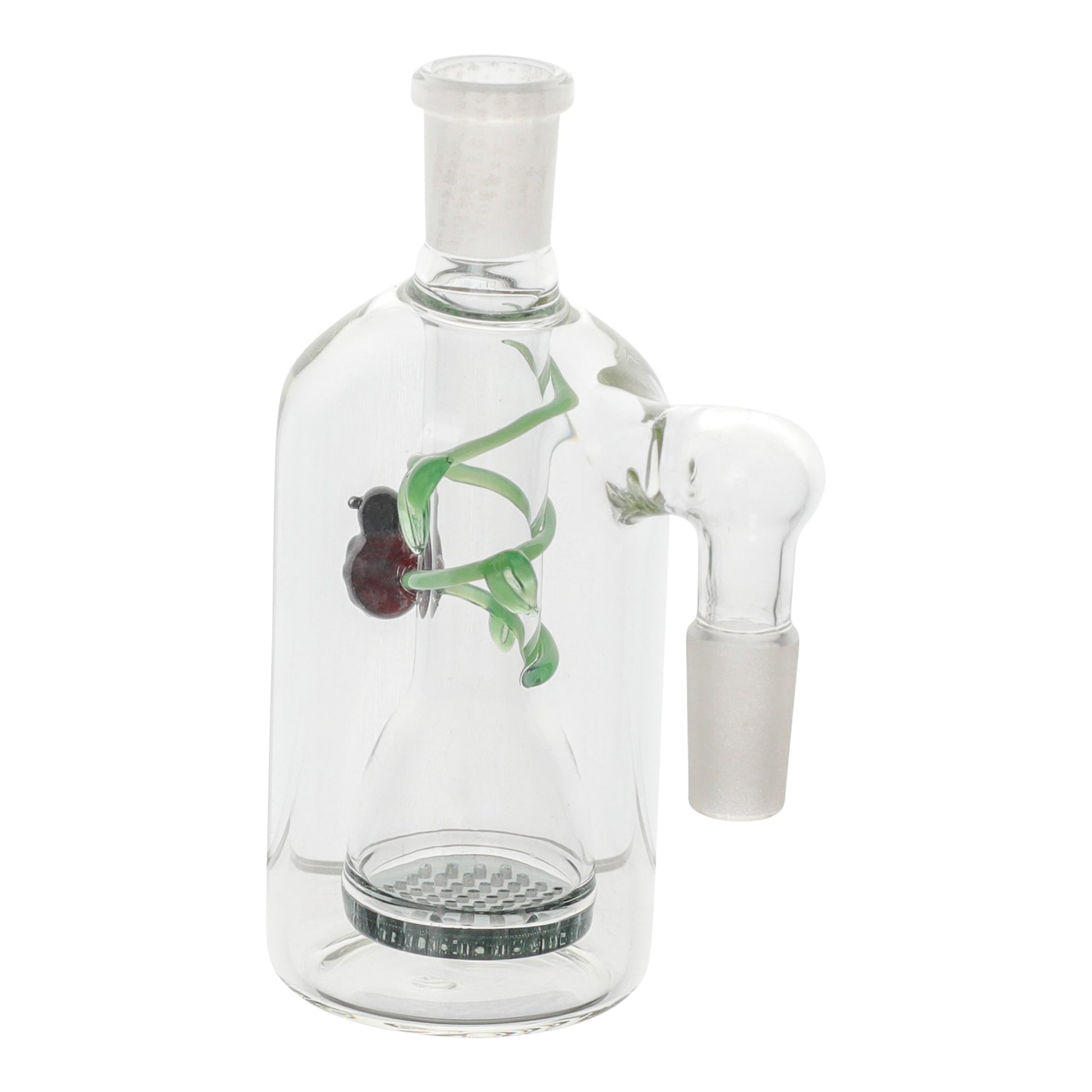 Amy Twisting Vine Ash Catcher 5in Borosilicate Glass