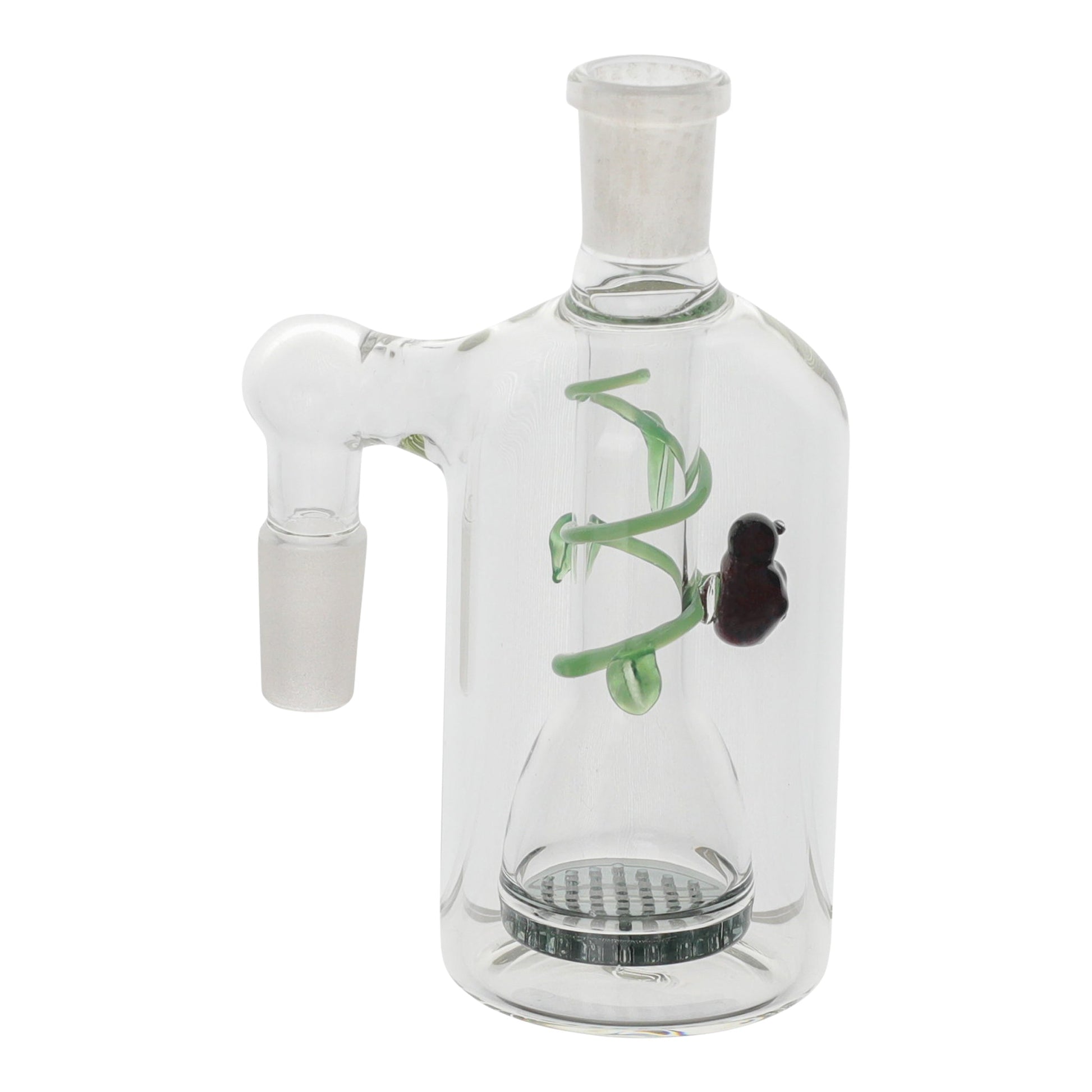 Amy Twisting Vine Ash Catcher 5in Borosilicate Glass
