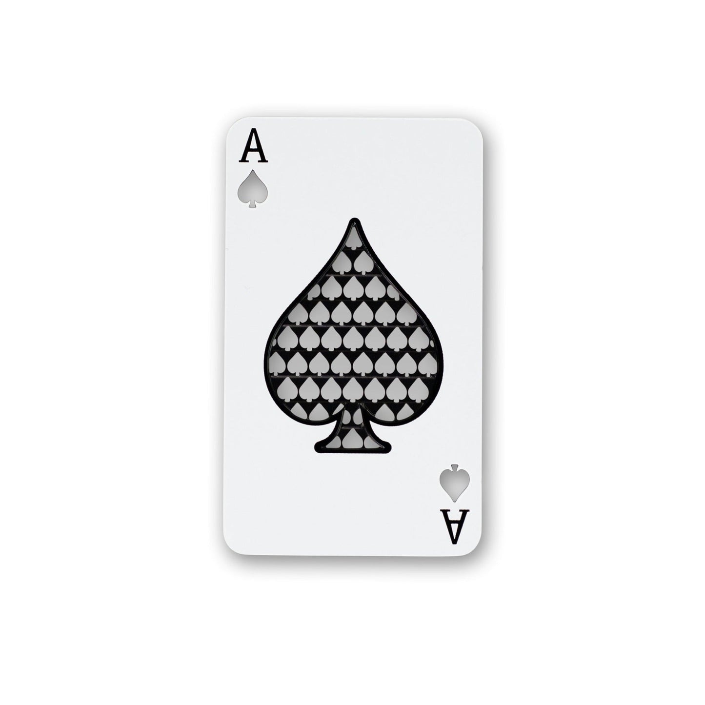 V Syndicate Ace of Spades Nonstick Grinder Card