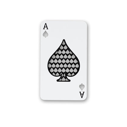 V Syndicate Ace of Spades Nonstick Grinder Card