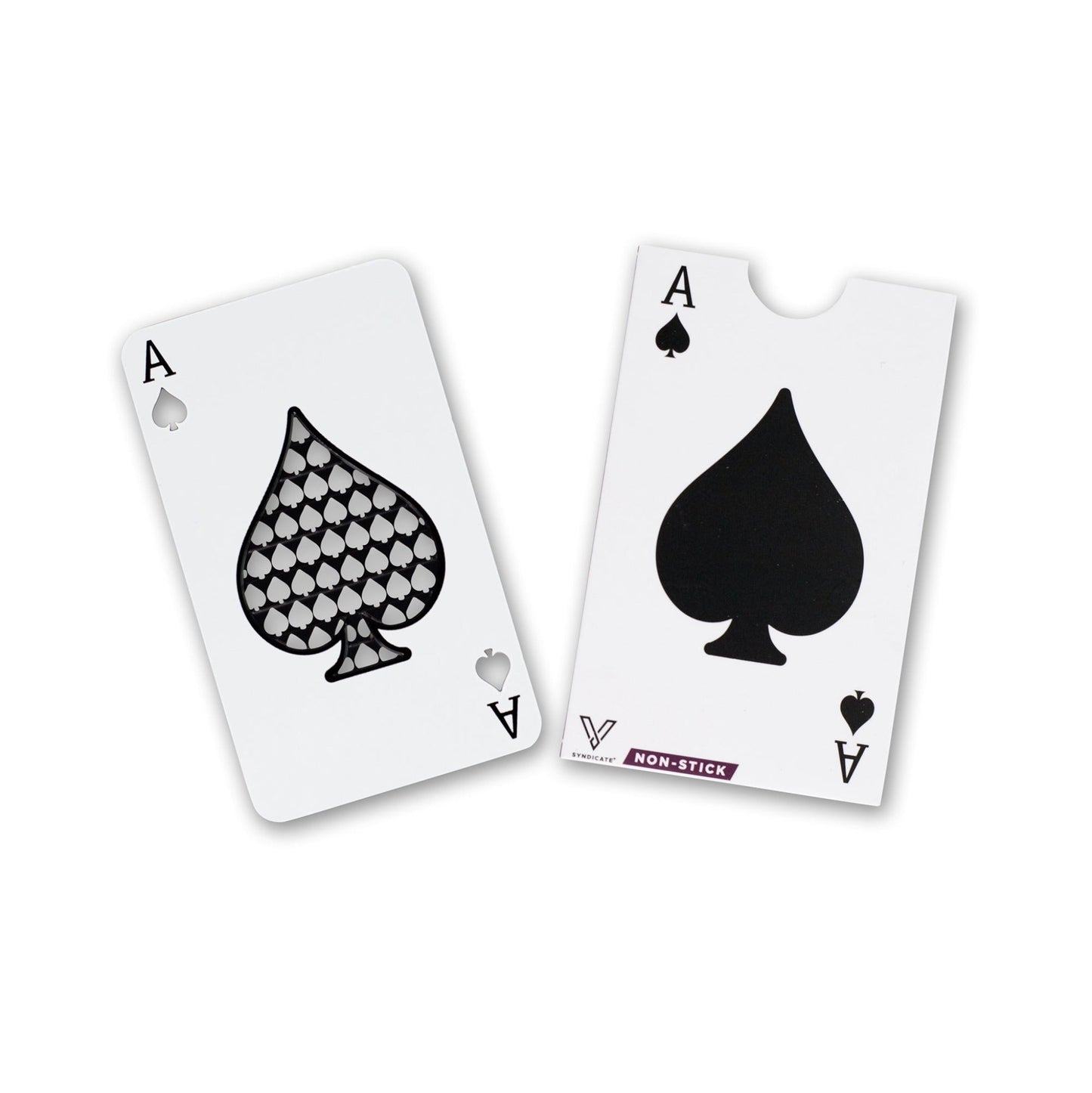 V Syndicate Ace of Spades Nonstick Grinder Card