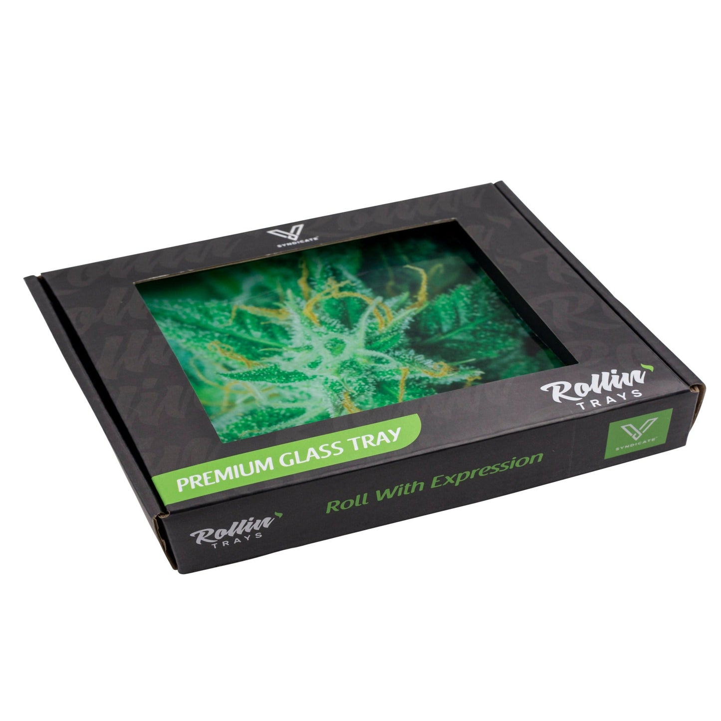 V Syndicate AK-47 Glass Rolling Tray 6.75in