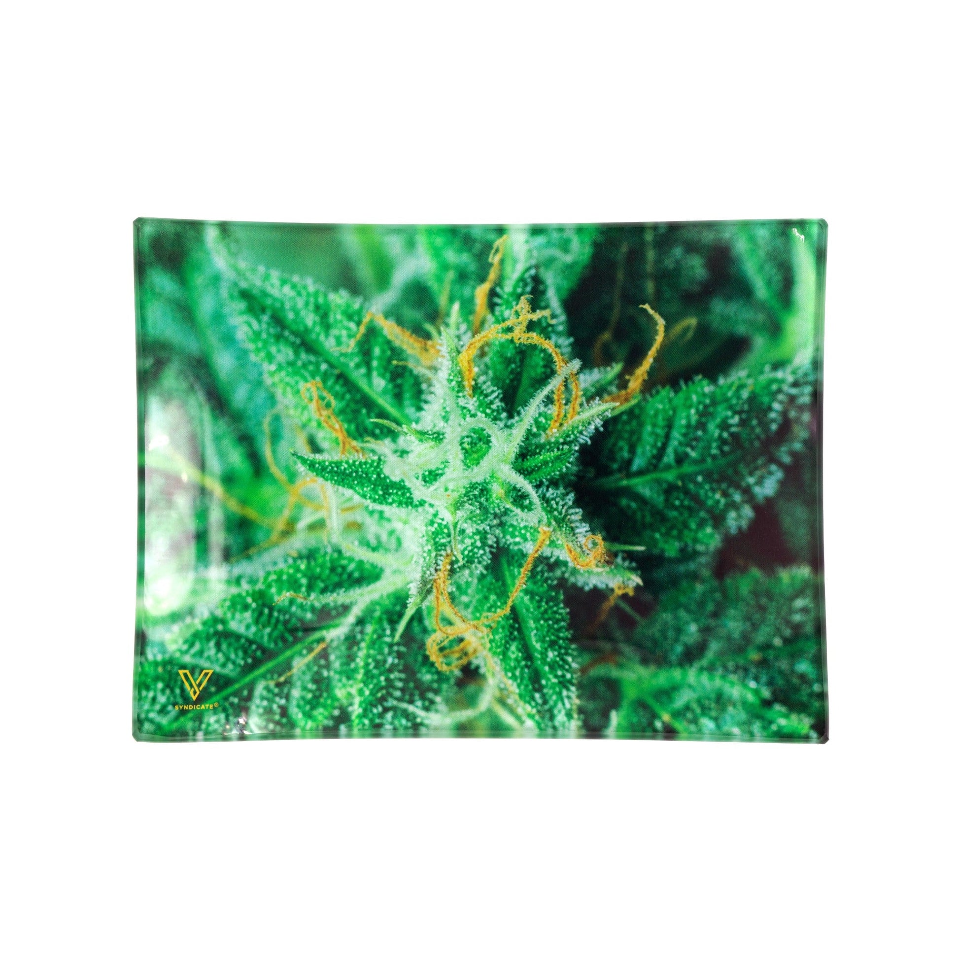 V Syndicate AK-47 Glass Rolling Tray 6.75in