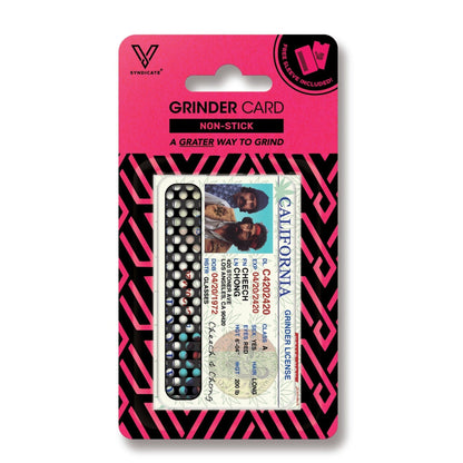 V Syndicate Cheech N Chong Nonstick Grinder Card