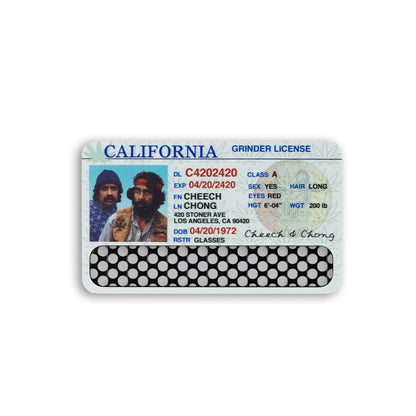 V Syndicate Cheech N Chong Nonstick Grinder Card