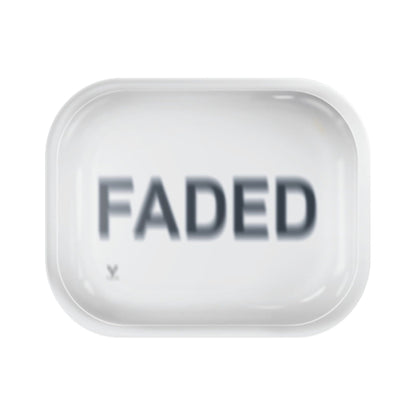 V Syndicate Faded Metal Rolling Tray 7in 10.5in