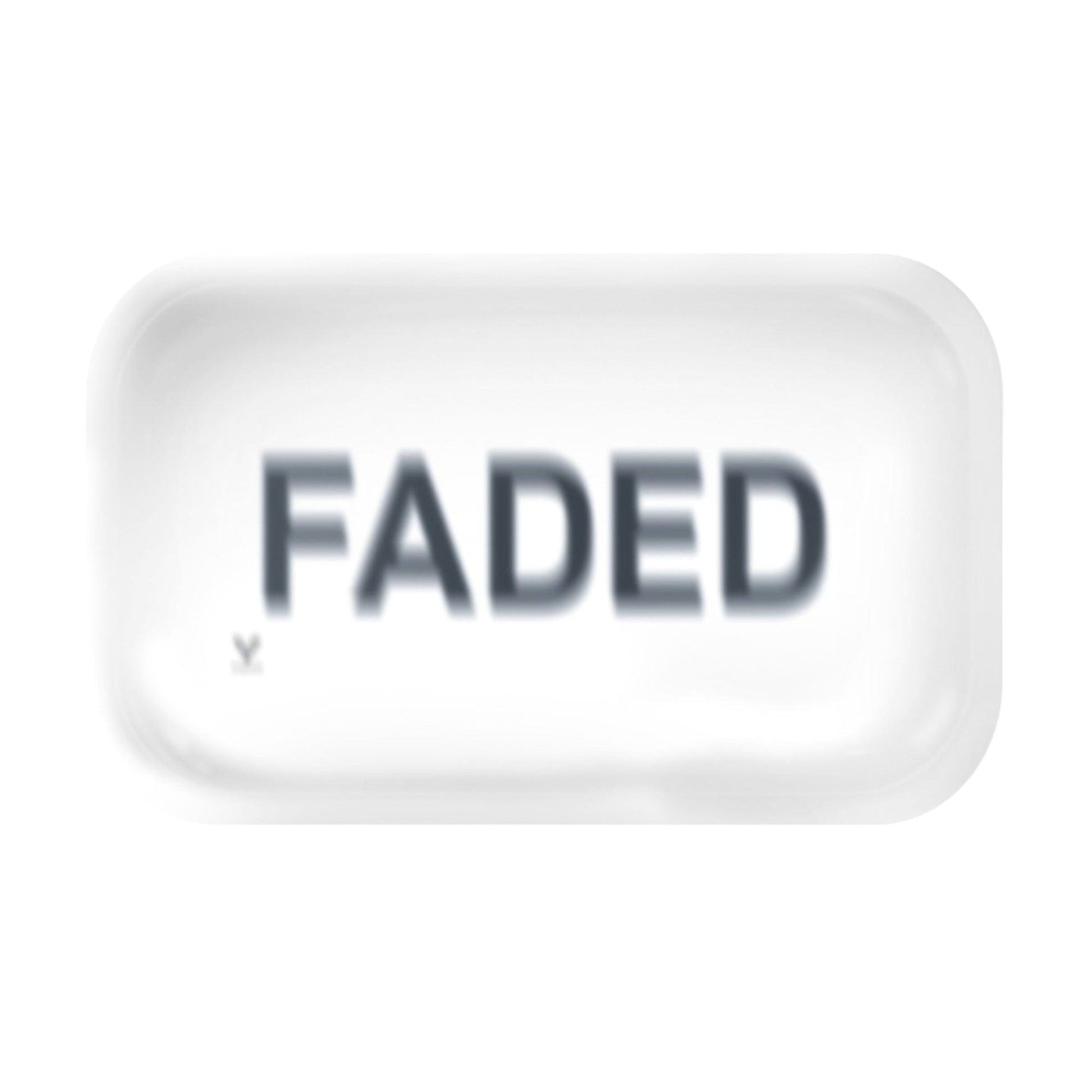 V Syndicate Faded Metal Rolling Tray 7in 10.5in