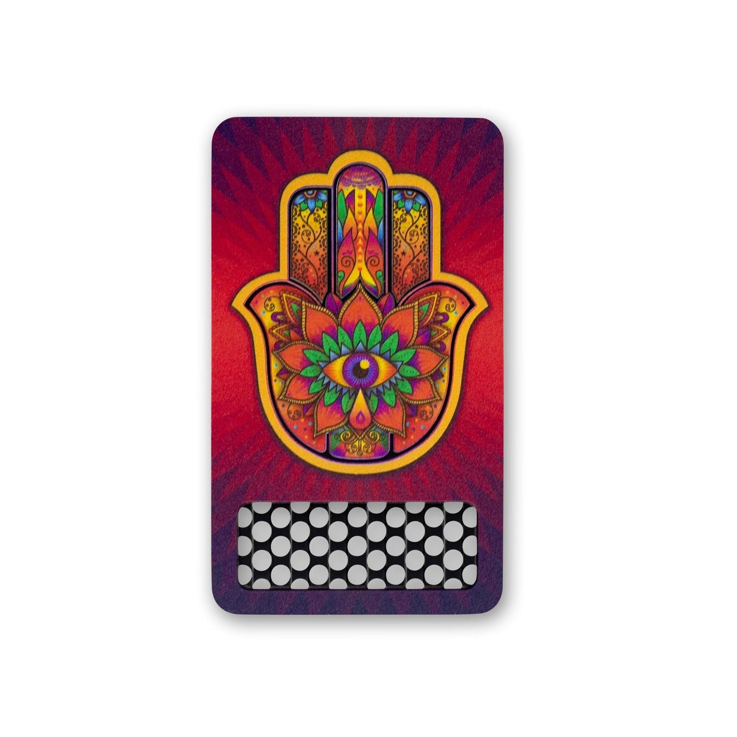 V Syndicate Hamsa Red Nonstick Grinder Card