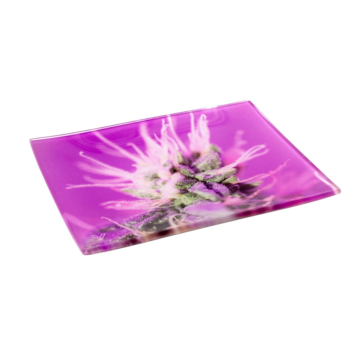 V Syndicate Pink Lemonade Glass Rolling Tray 6.75in