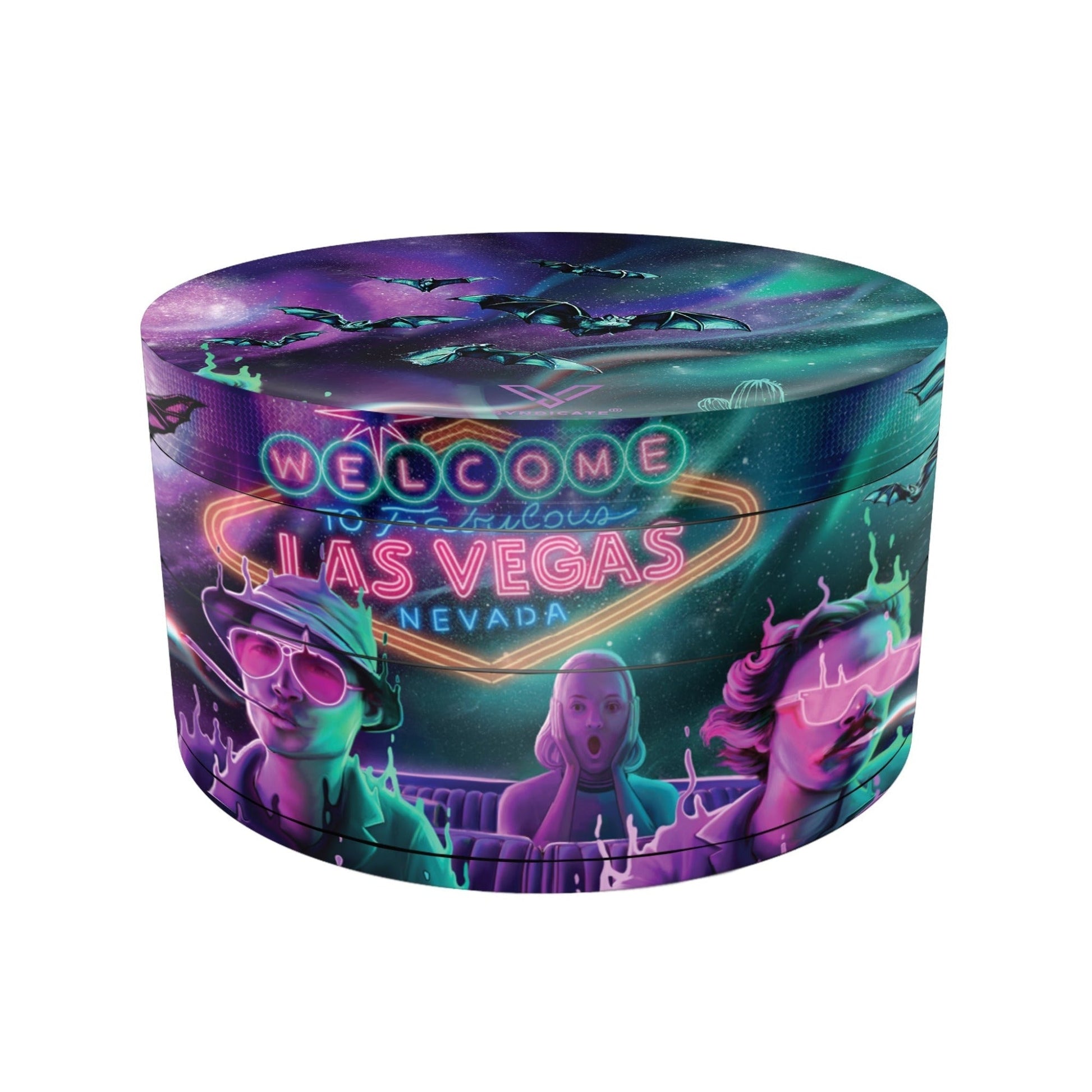 V Syndicate Sharp Shred 360 Bat Country Grinder Metal 55mm