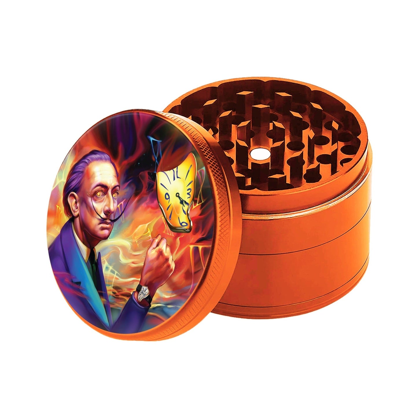 V Syndicate Sharp Shred Dalirious Grinder 4 Piece 55mm