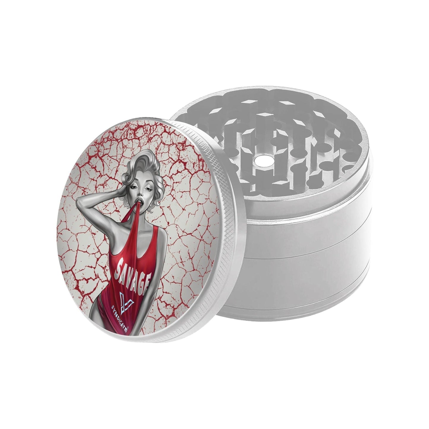 V Syndicate Sharp Shred Dank Diva Grinder 55mm