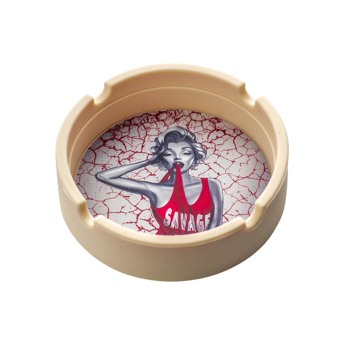 V Syndicate Silicone Ashtray 5.5in