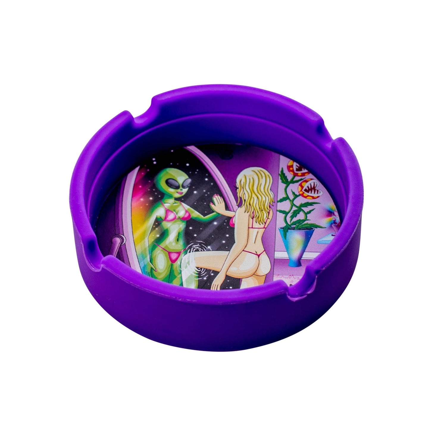 V Syndicate Silicone Ashtray 5.5in
