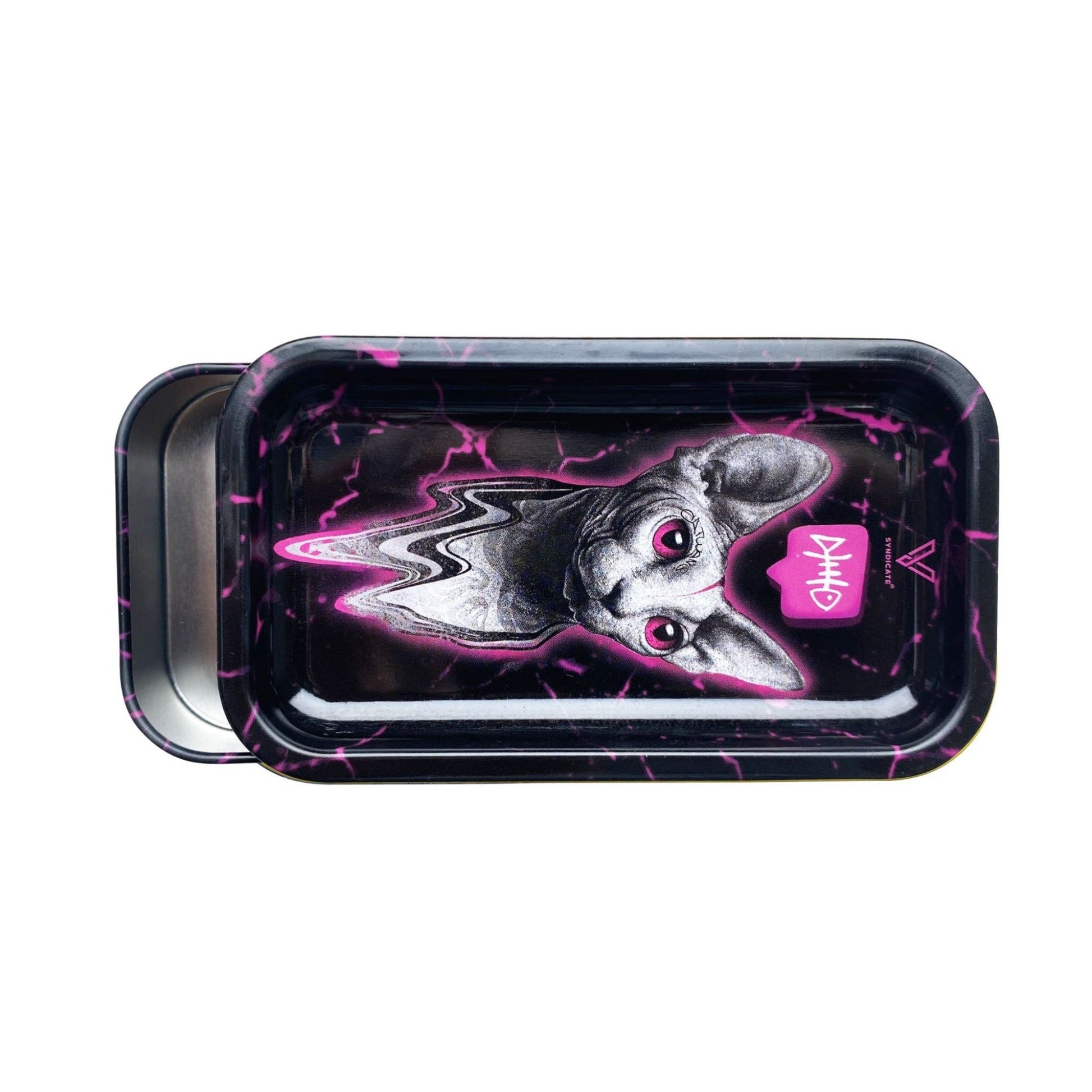 V Syndicate Syndicase Stoner Set Metal Storage Tin