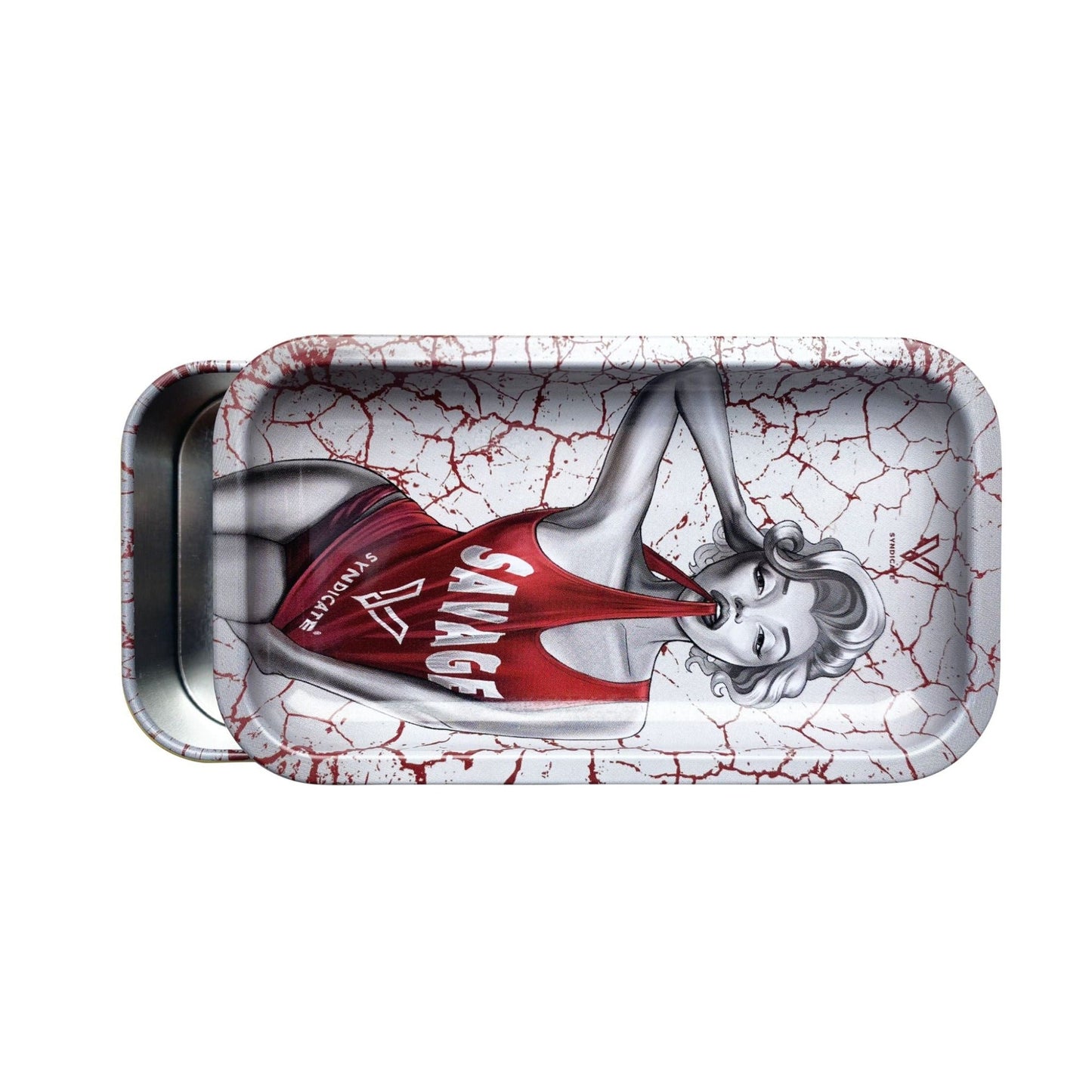 V Syndicate Syndicase Stoner Set Metal Storage Tin