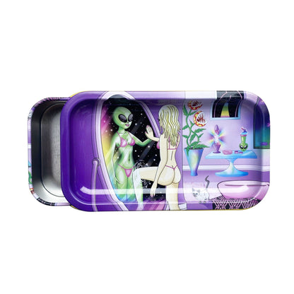 V Syndicate Syndicase Space Set 5in Metal Stash Tin