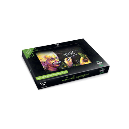V Syndicate Glass Rolling Tray 6.75in