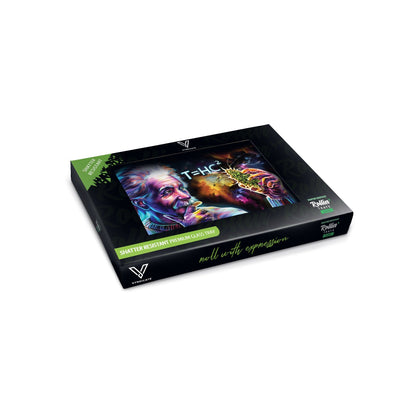 V Syndicate Glass Rolling Tray 6.75in
