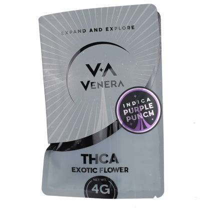 Venera THC-A Purple Punch Flower 4g