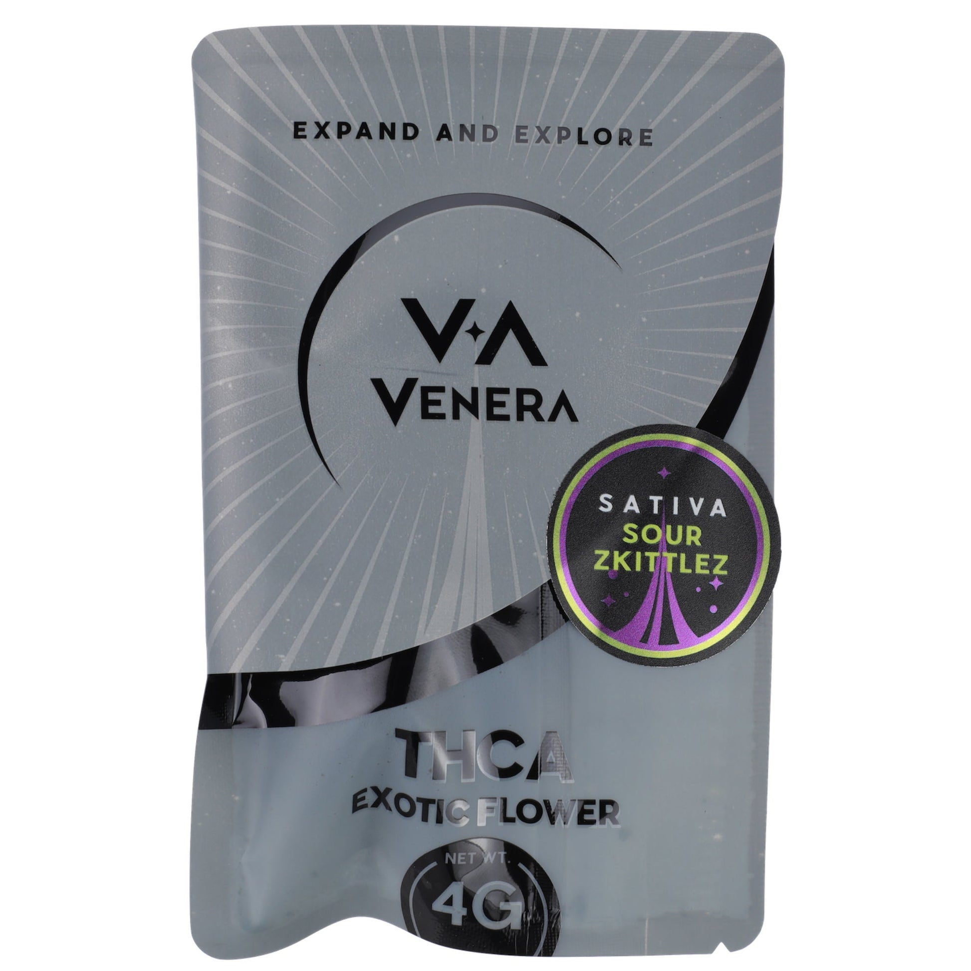 Venera THC-A Sour Zkittlez Flower 4g