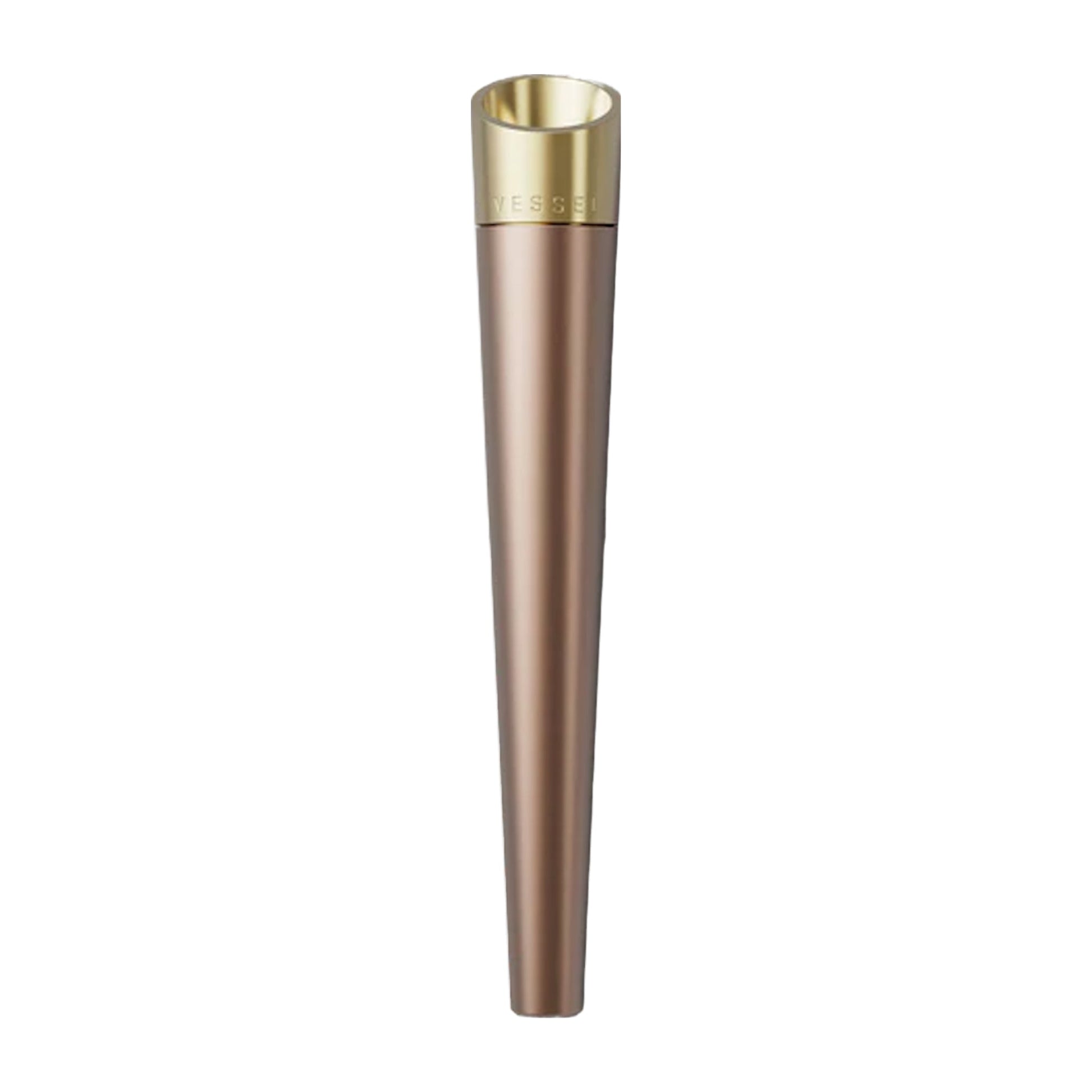 VESSEL Helix Cone Brass Metal Dry Herb
