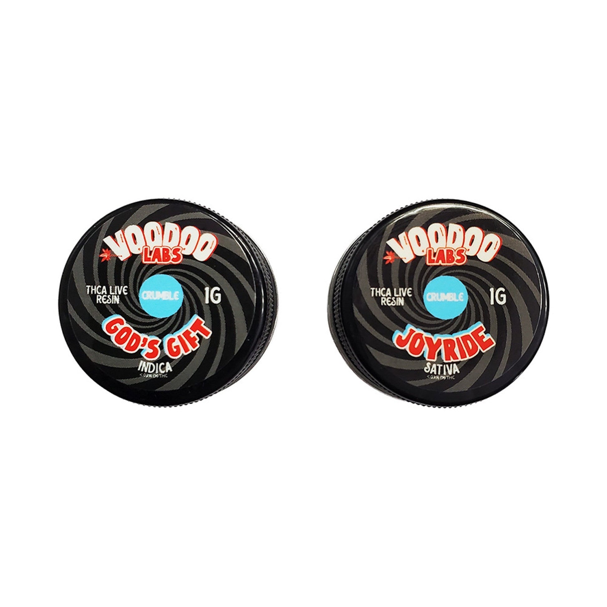 Voodoo Labs Live Resin THC-A Dab Crumble 1g
