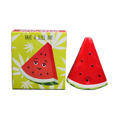 Fashioncraft Watermelon Slice Pipe 6in Ceramic