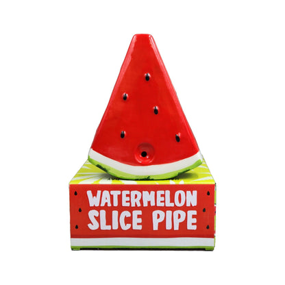Fashioncraft Watermelon Slice Pipe 6in Ceramic