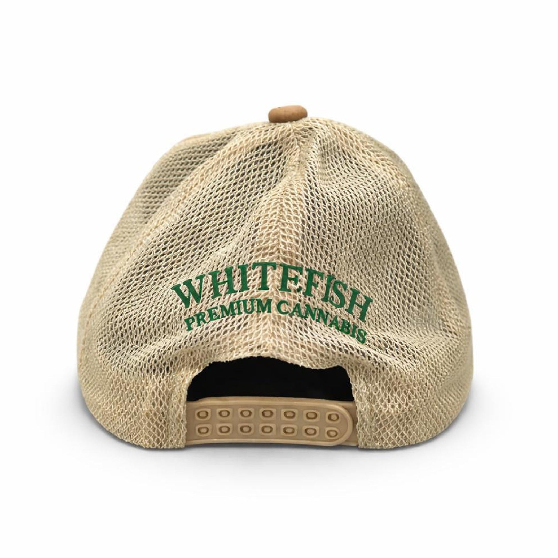 Whitefish Premium Cannabis Trucker Hat with Roach Clip