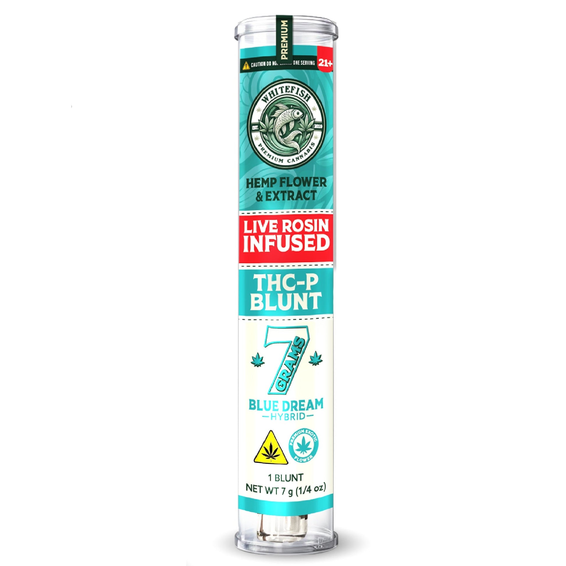 White Fish THC-P Blunt 7g Humidor Fresh