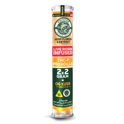 White Fish Live Rosin THC-P Pre-Roll 4g 2ct