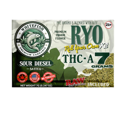 White Fish THC-A RYO Kit 7g