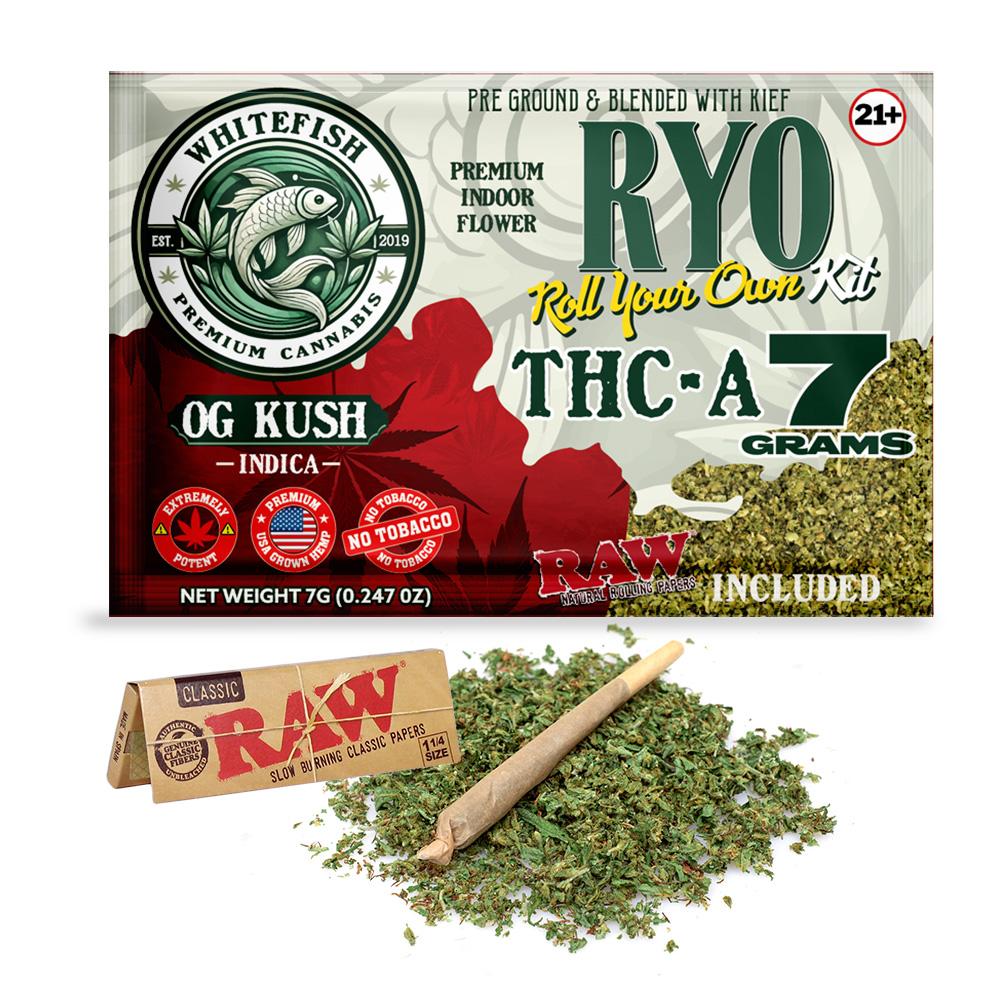 White Fish THC-A RYO Kit 7g