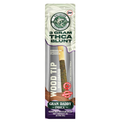 White Fish Wood Tip THC-A Blunt 3g