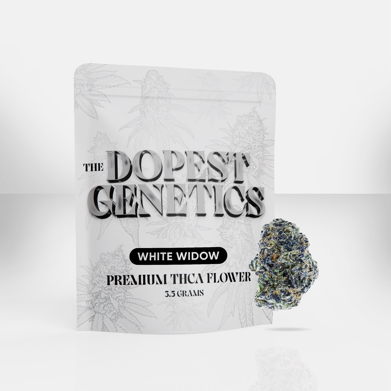 The Dopest Premium White Widow Sativa THCA Flower 3.5g