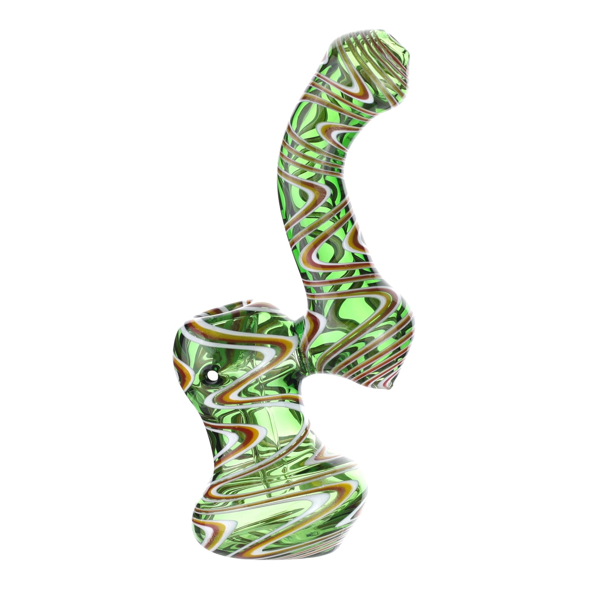 Wig Wag Water Bubbler 7in Borosilicate Glass