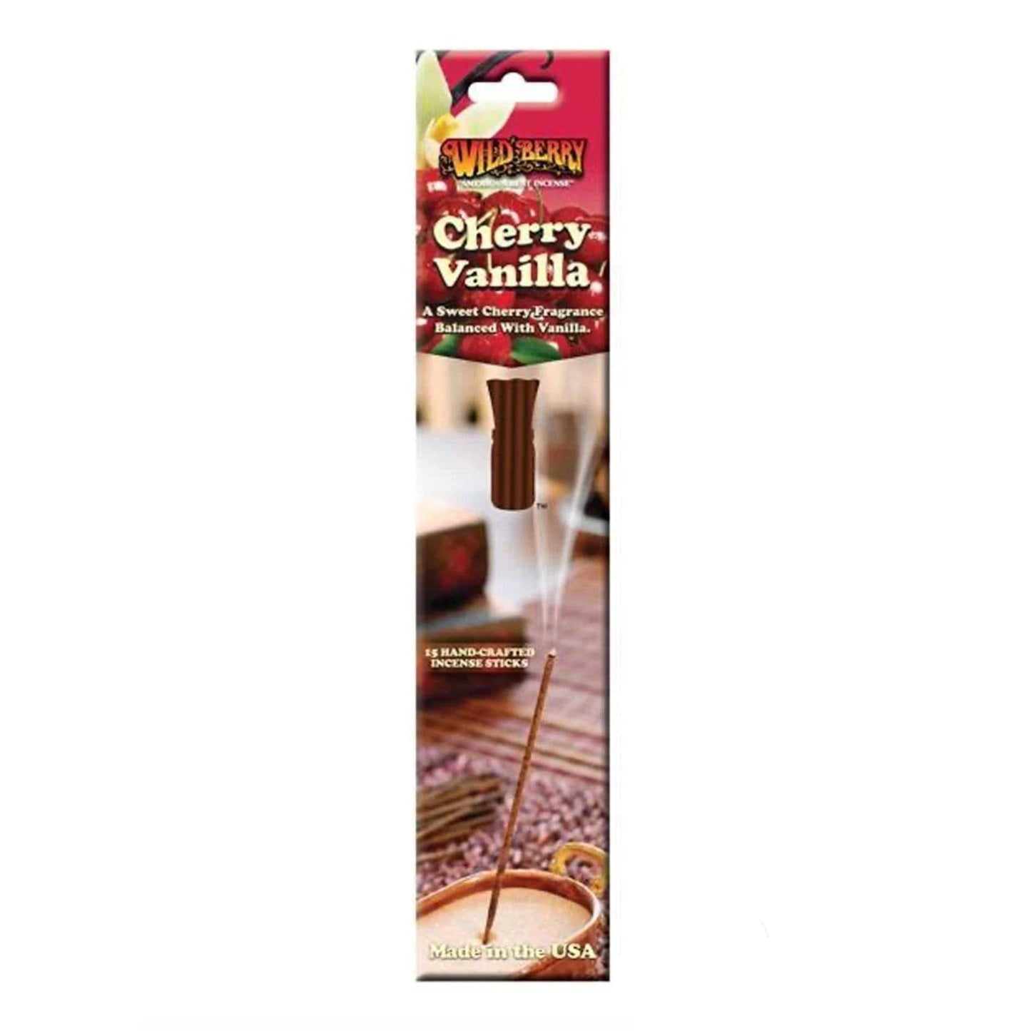 Wild Berry Incense 15 Pack Hand Dipped Stick