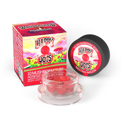Happy Dots Wonderland Mushroom Tabs 10ct